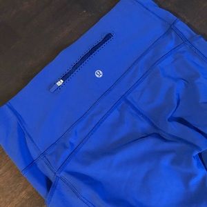 Lululemon leggings in royal blue